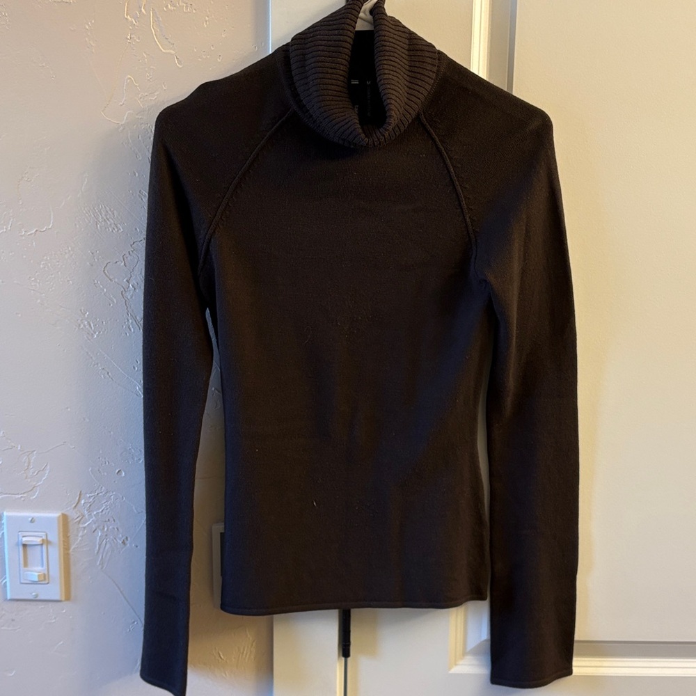 Takeout Dark Knit Turtleneck